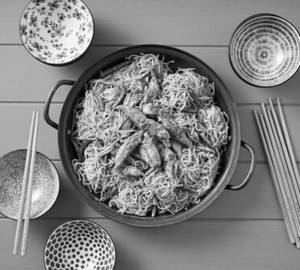 Chicken Singapore Fried Noodles