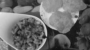 4 Nos. Poori With Aloo Gobhi Matar  Masala ( Dry Veg )