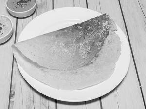 Open Cheese Plain Dosa