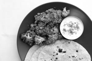 Aloo Gobi Matar Masala  Combo