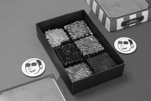 Assortment Of 6 Brownies