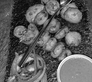 Achari Mushroom Tikka