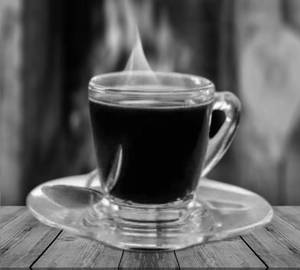 Black coffee