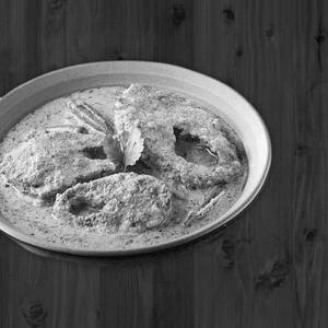 Rui Curry Fried Fish In Sorshe Gravy