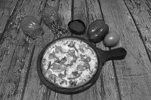 12'' Mushroom Pizzas