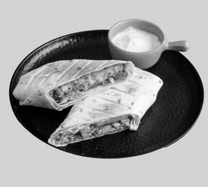 Crispy Aloo Tikki Wrap