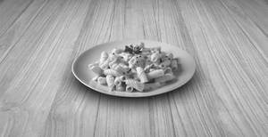 White Alfredo Penne Pasta