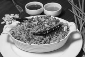 Egg Schezwan Rice