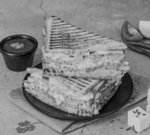 Veg grilled cheese sandwich