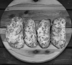 Chicken Garlic Bread