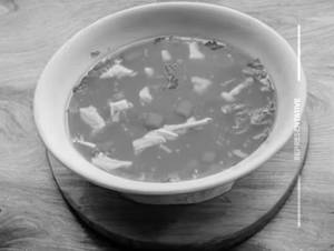 Chicken clear soup