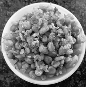 Crispy corn chaat