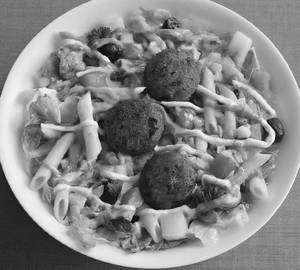 Shammi Kebab Pasta Salad