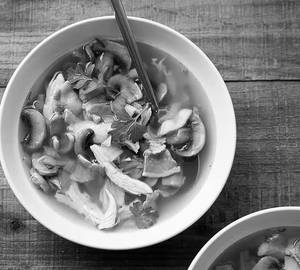 Chicken mushroom soup