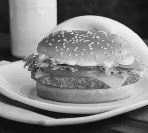 Paneer cheese burger