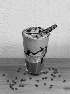 Cold Coffee With Ice Cream
