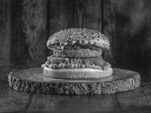 Jain Crispy Paneer Burger