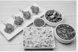 Chicken Fried Rice With Chicken Kabeb (1pec)