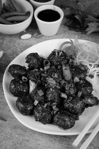 Veg Manchurian Dry