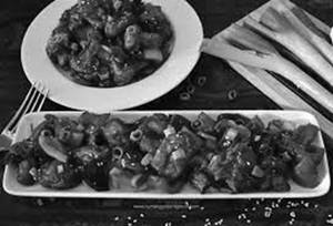 Mushroom Chilli