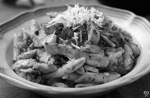 Non-veg Penne Arrabiata