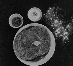 Stuffed Paneer Paratha  