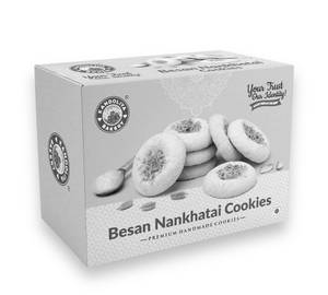 Besan Nankhatai Cookies