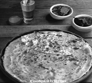 2 Paneer Paratha With Curd And Pickle