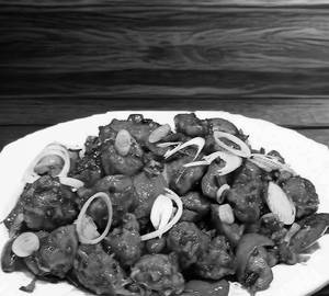 Mushroom Chilly Dry