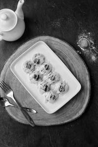 Blueberry Cream Cheese Pancake