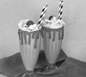 Strawberry thick shake