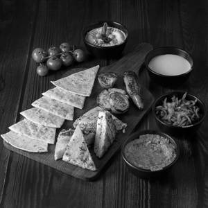 Paneer Shish Tawook Platter
