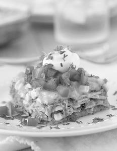 Mexican Chicken Cheese Lasagna