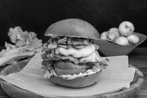 Swiss Mushroom Burger