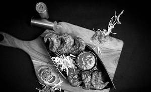 Pan Fried Momo (chicken)