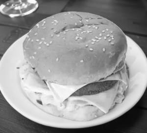 Double cheesy burger