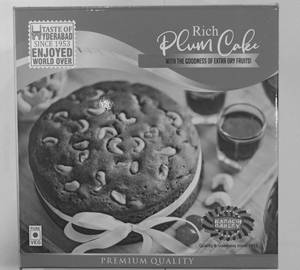 Rich Plum Cake 500 Gms