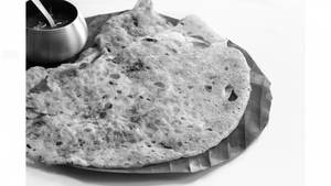 Onion Rawa Dosa With Sambhar & Chutney