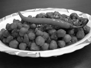 Chana Plate