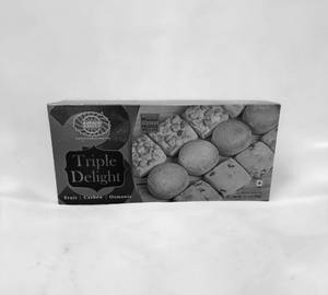 3In 1 Fruit/Cashew/Osmania Biscuits [600 Grams]