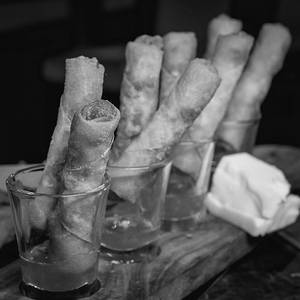 Palak Cheese Cigars