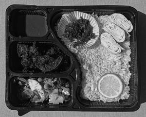 Smoky tasty pork combo meal