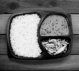 Simple Rice Thali