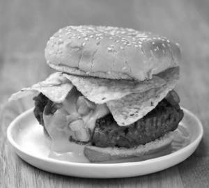 Crispy Nachos Burger