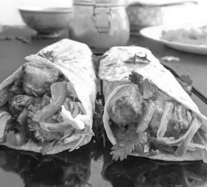 Paneer Tandoori Wrap