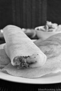 Butter Paper Masala Dosa