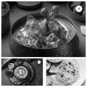 Butter Chk 300ml + Dal Makhani 300ml + 4 Roti