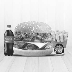 Me 14 ( Db Grilled Chicken Burger + C. Fries + Drink )