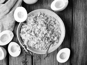 Japanese Boiled Egg Salad
