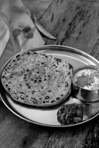 Tawa Mix Paratha with Dahi